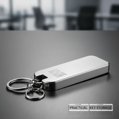 জিঙ্ক অ্যালয় মেটাল চাবির রিং হোল্ডার টেকসই নির্মাণ OEM ODM কাস্টম ব্র্যান্ডিং এবং ব্যবহারিক চাবি সংরক্ষণের জন্য উপযুক্ত