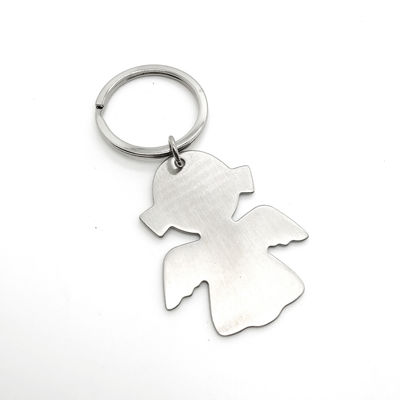 যেমন ছবি মেয়ে ধাতু জিংক খাদ Keychain Keychain ধারক সঙ্গে