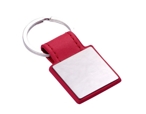 কাস্টমাইজড Polybag Keychain ক্লাসিক স্টাইল আসল চামড়া Keychain সব কী জন্য