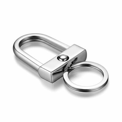 টেকসই মেটাল কীচেন হোল্ডার জিংক খাদ কীচেন হোল্ডার শক্তিশালী নিরাপদ এবং সুবিধাজনক কী হোল্ডিং ক্ষমতা প্রদান করে