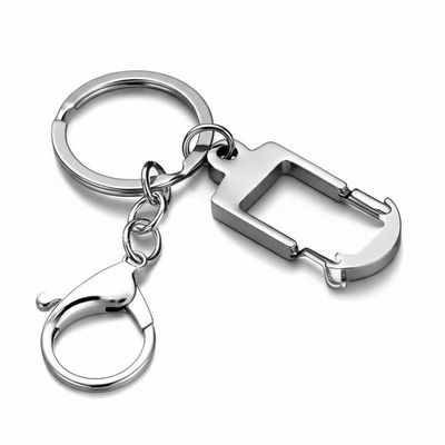 ভালো দাম OEM/ODM As Photo Zinc Alloy Metal Keychain Holder for Customized Manufacturing অনলাইন